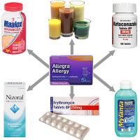 Allegra drug interactions