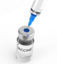 Syringe with vaccine