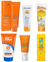 Sunblock creams